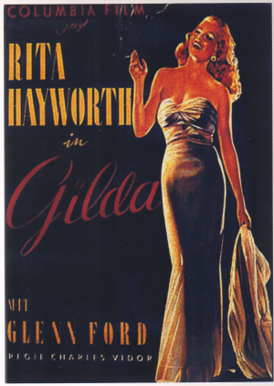 1131: Gilda (Charles Vidor) Rita Hayworth, Glenn Ford, Georg Macready, Joseph Calleia, Steven Gray, Joe Sawyer, Gerhard Mohr, Robert Scott, Ludwig Donat, Don Douglas, Lionel Royee, S. Z. Martel,