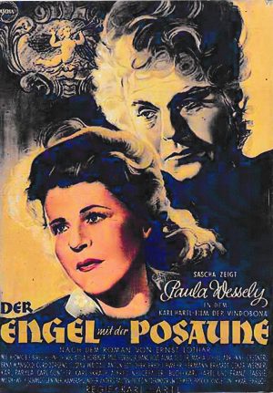 1873: 503: Der Engel mit der Posaune ( Ernst Lothar ) Paula Wessely, Attila Hörbiger, Paul Hörbiger, Hans Holt, Oskar Werner, Maria Schell, Erni Mangold, Curd Jürgens, Helene Thimig, Hedwig Bleibtreu, Alma Seidler, Fred Liewhr, Adrienne Gessner, Alfred Neugebauer, Karl Skraup, Fritz Eckhardt, Karlheinz Böhm,