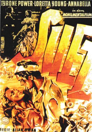 1879: Suez ( Allan Dwan ) Tyrone Power, Loretta Young, Annabella, J. Edward Bromberg, Joseph Schildkraut, Henry Stephenson, Sidney Blackmer, Maurice Moscovitch, Nigel Bruce,