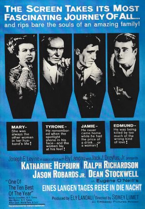 1939: Eines langen Tages Reise in die Nacht ( Sidney Lumet ) Katharine Hepburn, Ralph Richardson, Jason Robards, Dean Stockwell, Jeanne Barr,