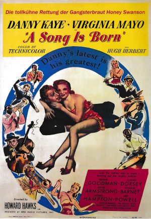 1964: Die tollkühne Rettung der Gangsterbraut Honey Swanson ( Howard Hawks ) ( Billy Wilder ) Danny Kaye, Virginia Mayo, Benny Goodman, Hugh Herbert, Steve Cochran, J. Edward Bromberg, Felix Bressart, Ludwig Stössel, Esther Dale, Mary Field,
