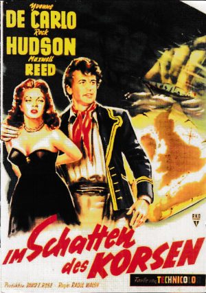 1969: Im Schatten des Korsen ( Raoul Walsh ) Yvonne de Carlo, Rock Hudson, Maxwell Reed, Dennis O´Dea, Michael Goodliffe, Bryan Forbes, Jacques Brunius,