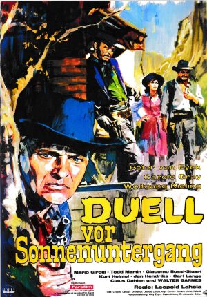 1973: Duell vor Sonnenuntergang (Leopold Lahola) Peter van Eyck, Terence Hill, Carole Gray, Wolfgang Kieling, Mario Girotti, Todd Martin, Giacomo Rossi-Stuart, Jan Hendriks