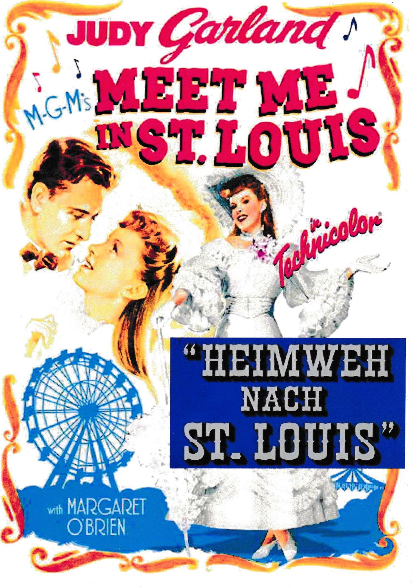 2014: Heimweh nach St. Louis ( Vincente Minnelli ) Judy Garland, Margaret O´Brien, Mary Astor, Lucille Bremer, Leon Ames, Tom Drake, Marjorie Main, Harry Davenport,